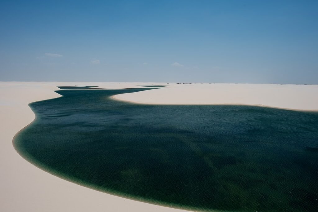 lagoa de Atins nos Lençóis Maranhenses