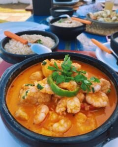 moqueca em Porto de Galinhas